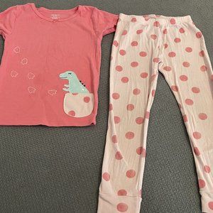PJ Set - Polka Dot Dino